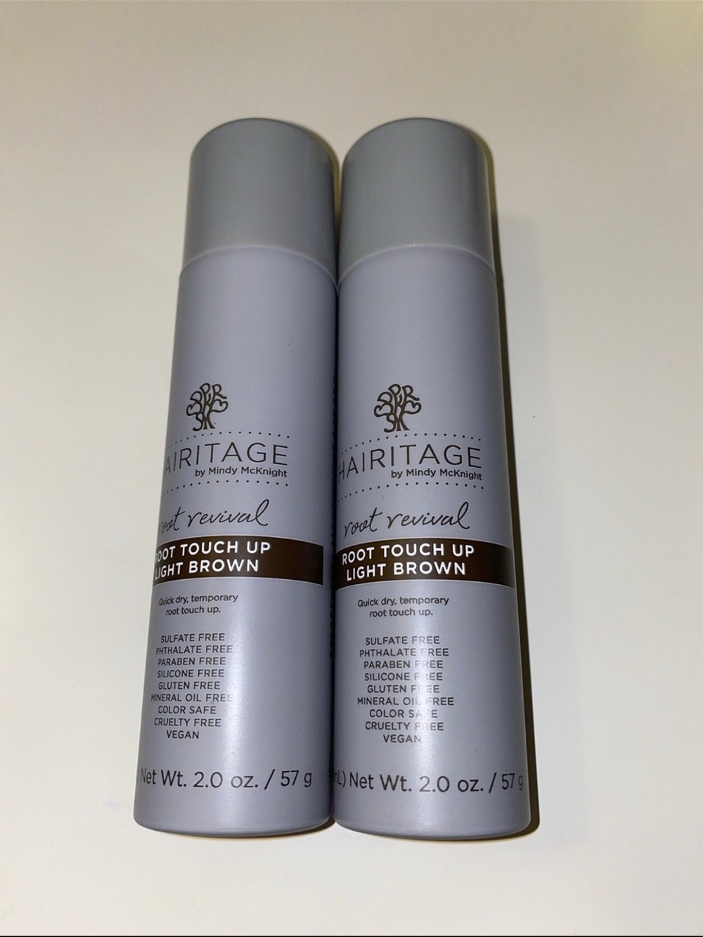 Hairitage Root Revival Root Touchup Light Brown Set